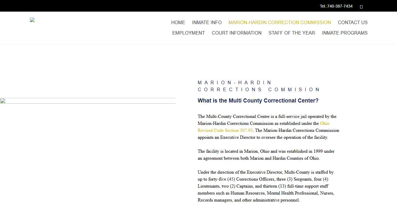 Marion-Hardin Commission - Multi County Correctional Center